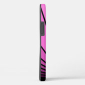 Art deco zon in roze Case-Mate iPhone case (Achterkant / Rechts)