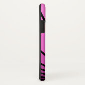 Art deco zon in roze Case-Mate iPhone case (Achterkant/rechts)