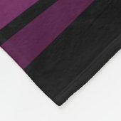 Art deco zon in roze Fleece Deken (Hoek)