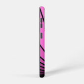 Art deco zon in roze samsung galaxy hoesje (Rechterkant)