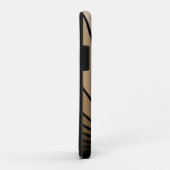 Art deco zon in tan Case-Mate iPhone case (Achterkant/rechts)