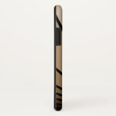 Art deco zon in tan Case-Mate iPhone case (Achterkant / rechts)