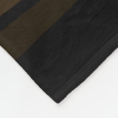 Art deco zon in tan Fleece Deken (Hoek)