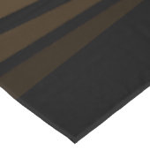Art deco zon in tan tafelkleed (Gekanteld)