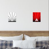 Art deco zon muurkunst sets (Slaapkamer)
