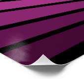 Art deco zon roze perfect poster (Hoek)