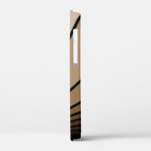 Art deco zonnebrandcrème Case-Mate iPhone case (Achterkant / Links)