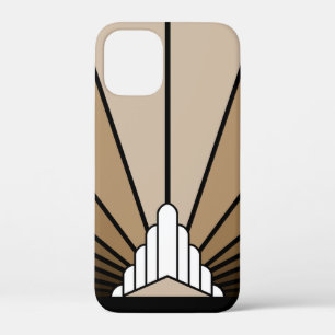 Art deco zonnebrandcrème Case-Mate iPhone case