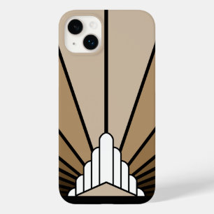 Art deco zonnebrandcrème Case-Mate iPhone 14 plus hoesje