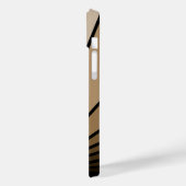 Art deco zonnebrandcrème Case-Mate iPhone case (Achterkant / Links)