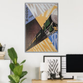  art. Deco Zuidelijke spoorweg Poster (Thuiskantoor)