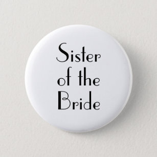 Art Deco Zuster van de Button van het bruidshuweli