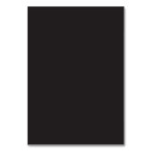 Art Deco  Zwart Bruiloft Inserts Kaarten (Achterkant)