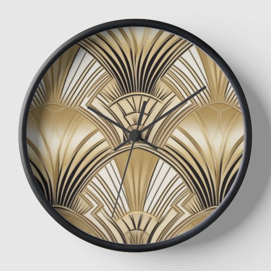 Art deco zwart goud (Voorkant)
