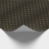 Art Deco: zwart goud elegantie. Cadeaupapier (Hoek)