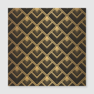 Art Deco zwart goud: geometrisch