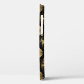 Art Deco, zwart goud patroon. Case-Mate iPhone Case (Achterkant / Links)