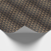 Art Deco Zwart Goud: Retro. Cadeaupapier (Hoek)