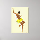 Art Deco | Zwarte Donder door Paul Colin Canvas Afdruk (Voorkant)