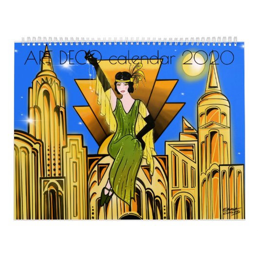 Art Decoagenda 2020 Kalender (Hoes)