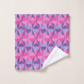Art Decomcirkel en driehoeken Bad Handdoek (Wasdoekje)