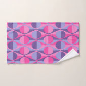 Art Decomcirkel en driehoeken Bad Handdoek (Handdoek)