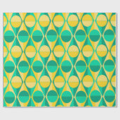 Art Decomcirkels en driehoeken Cadeaupapier (Vlak)