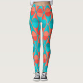 Art Decomcirkels en driehoeken Leggings (Voorkant)