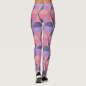 Art Decomcirkels en driehoeken Leggings (Achterkant)