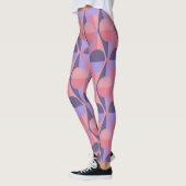 Art Decomcirkels en driehoeken Leggings (Links)
