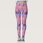 Art Decomcirkels en driehoeken Leggings (Voorkant)