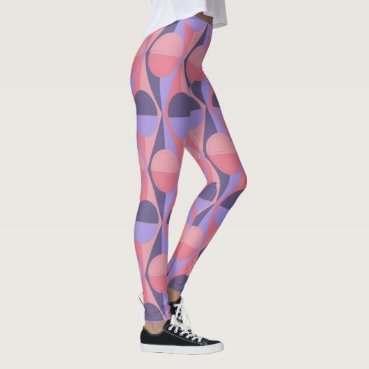 Art Decomcirkels en driehoeken Leggings (Rechts)