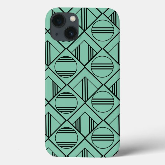 Art Decomielen en diamanten Case-Mate iPhone Case (Achterkant)