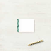 Art Decomielen en diamanten Post-it® Notes (Op bureau)