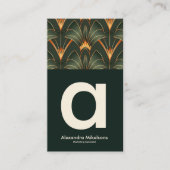  art-decomonogram visitekaartje (Voorkant)