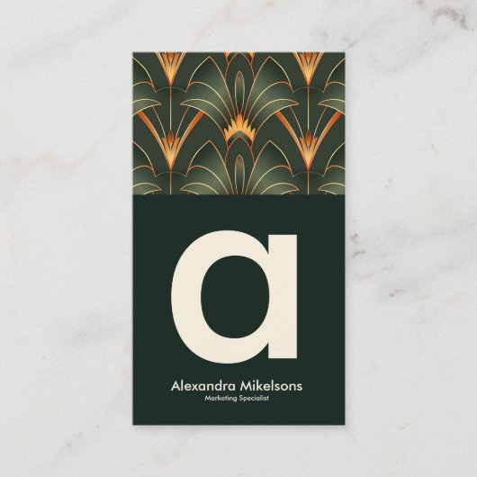  art-decomonogram visitekaartje (Voorkant)