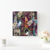 Art Decor Mode Show Scène Vierkante Klok (Huis)