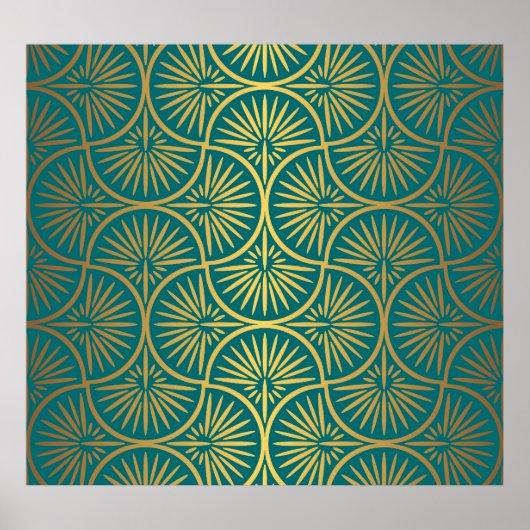 Art Decor  Oosters behang Poster (Voorkant)