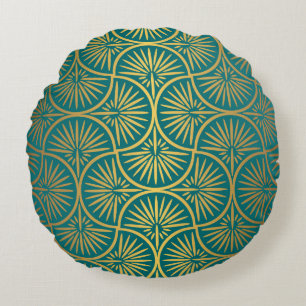 Art Decor Oosters behang Rond Kussen