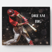 Art Decor Plaque-Baseball Fotoplaat (Voorkant)