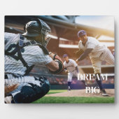 Art Decor Plaque-Baseball Fotoplaat (Voorkant)