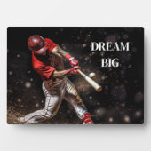 Art Decor Plaque-Baseball Fotoplaat (voorkant)