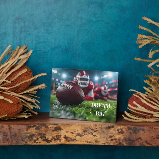 Art Decor Plaque-Football Fotoplaat (Zijkant)