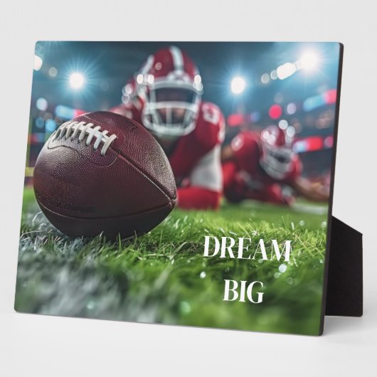 Art Decor Plaque-Football Fotoplaat (Zijkant)