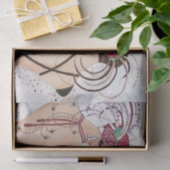 art decor retro  tissuepapier (Geschenk)