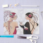 art decor retro  tissuepapier (Craft)