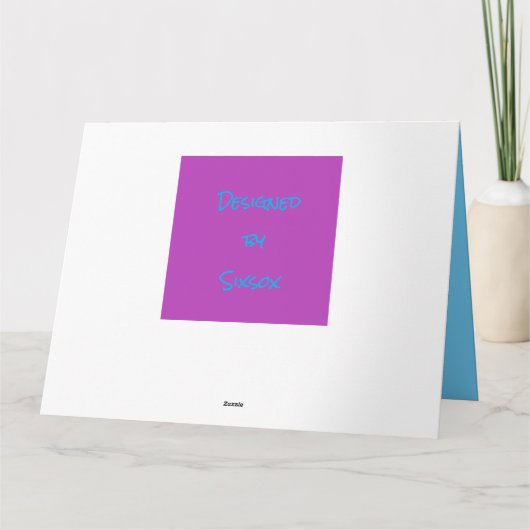 Art decor verjaardag ontwerp gemengde kleuren kaart (Achterkant)