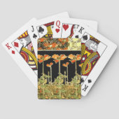 Art decoratifs Fiets Speelkaarten (Achterkant)