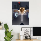 Art. Decoratwerk Poster 1e (Thuiskantoor)