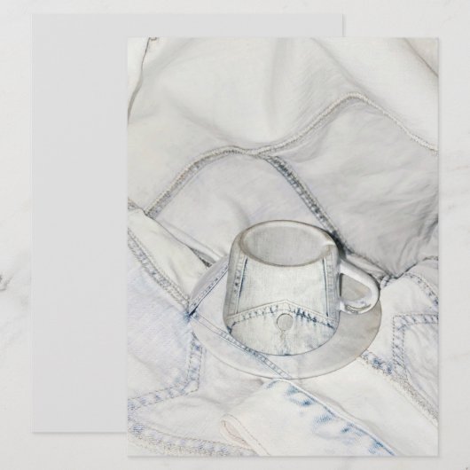 Art Denim Cup (Voorkant / Achterkant)